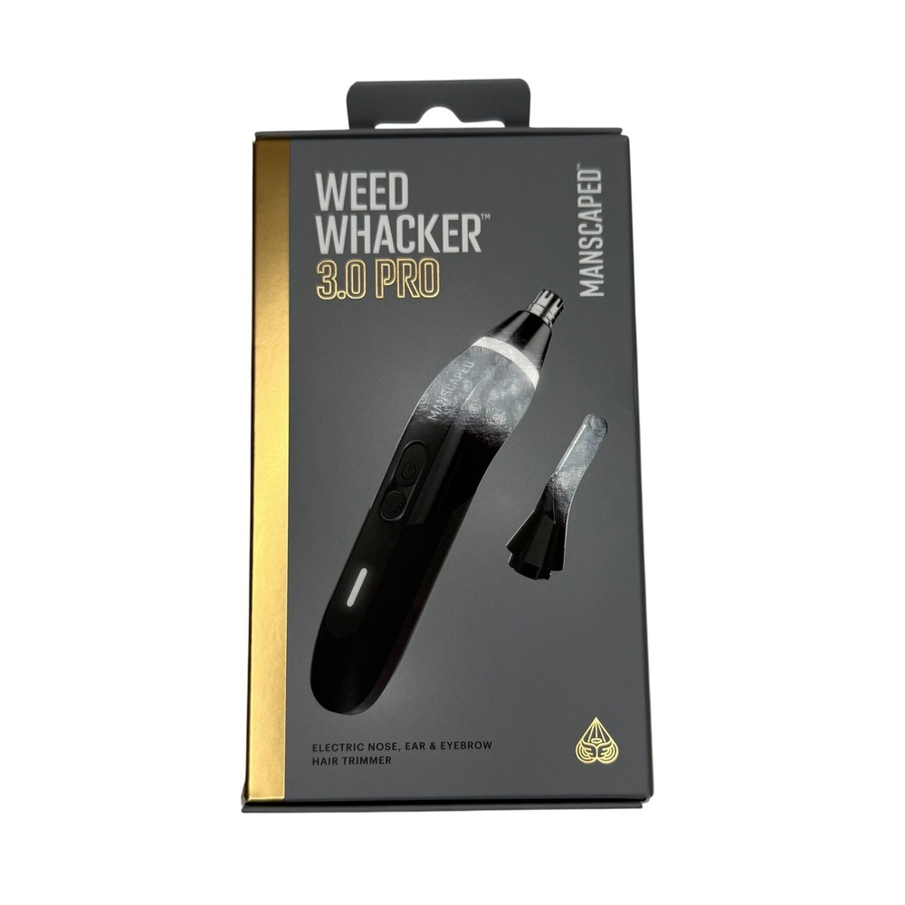 Manscaped Weed Whacker 3.0 Pro Nose Ear Eyebrow Hair Trimmer New in Box